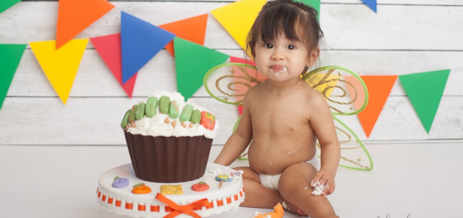 A Very Hungry Caterpillar Birthday Cake Smash – North York, Toronto